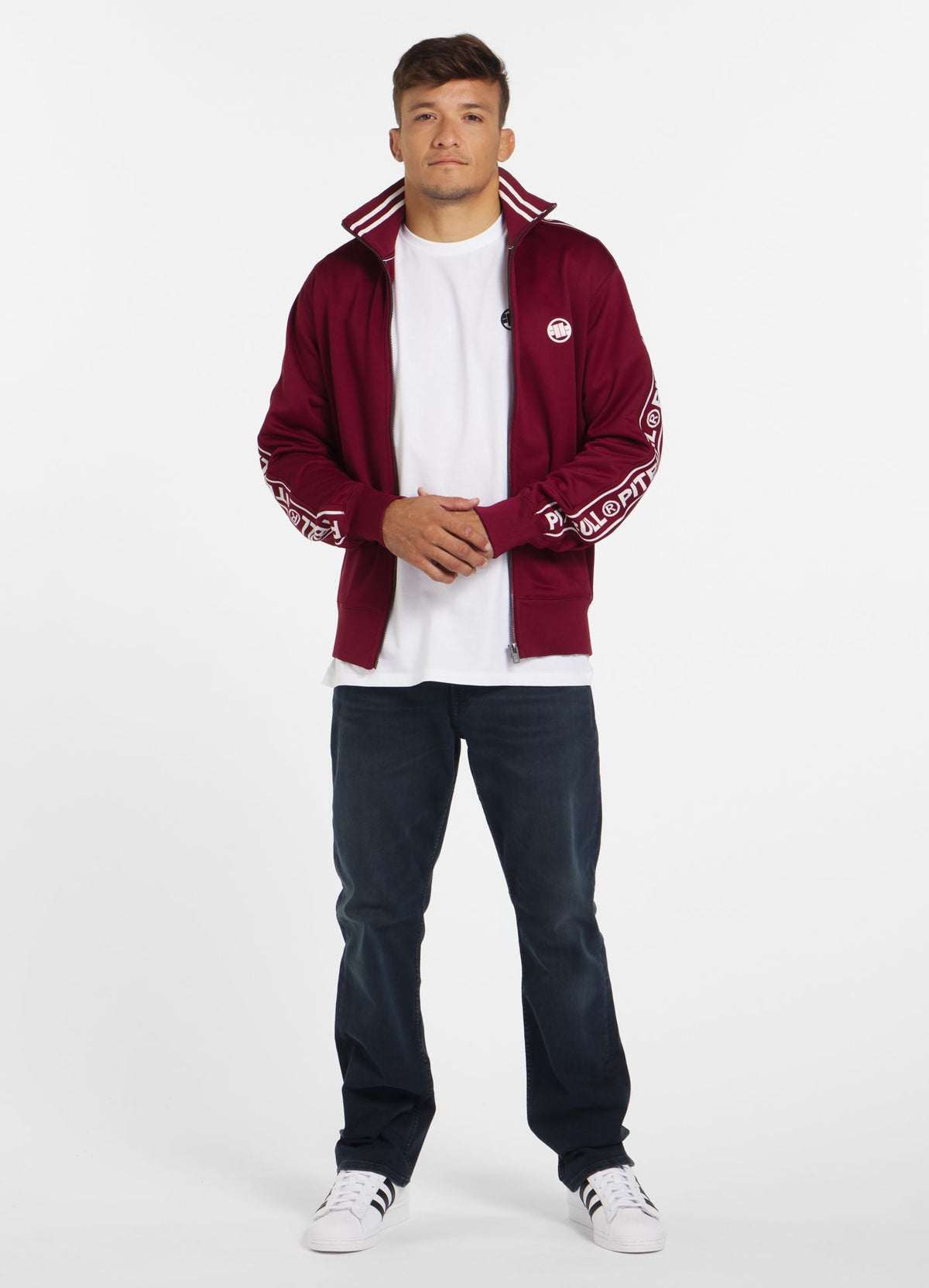 Men&#39;s Sweatjacket Oldschool Tape Logo