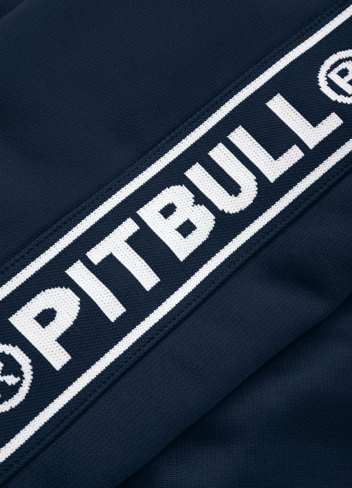 Men&#39;s Sweatjacket Oldschool Tape Logo - Navy