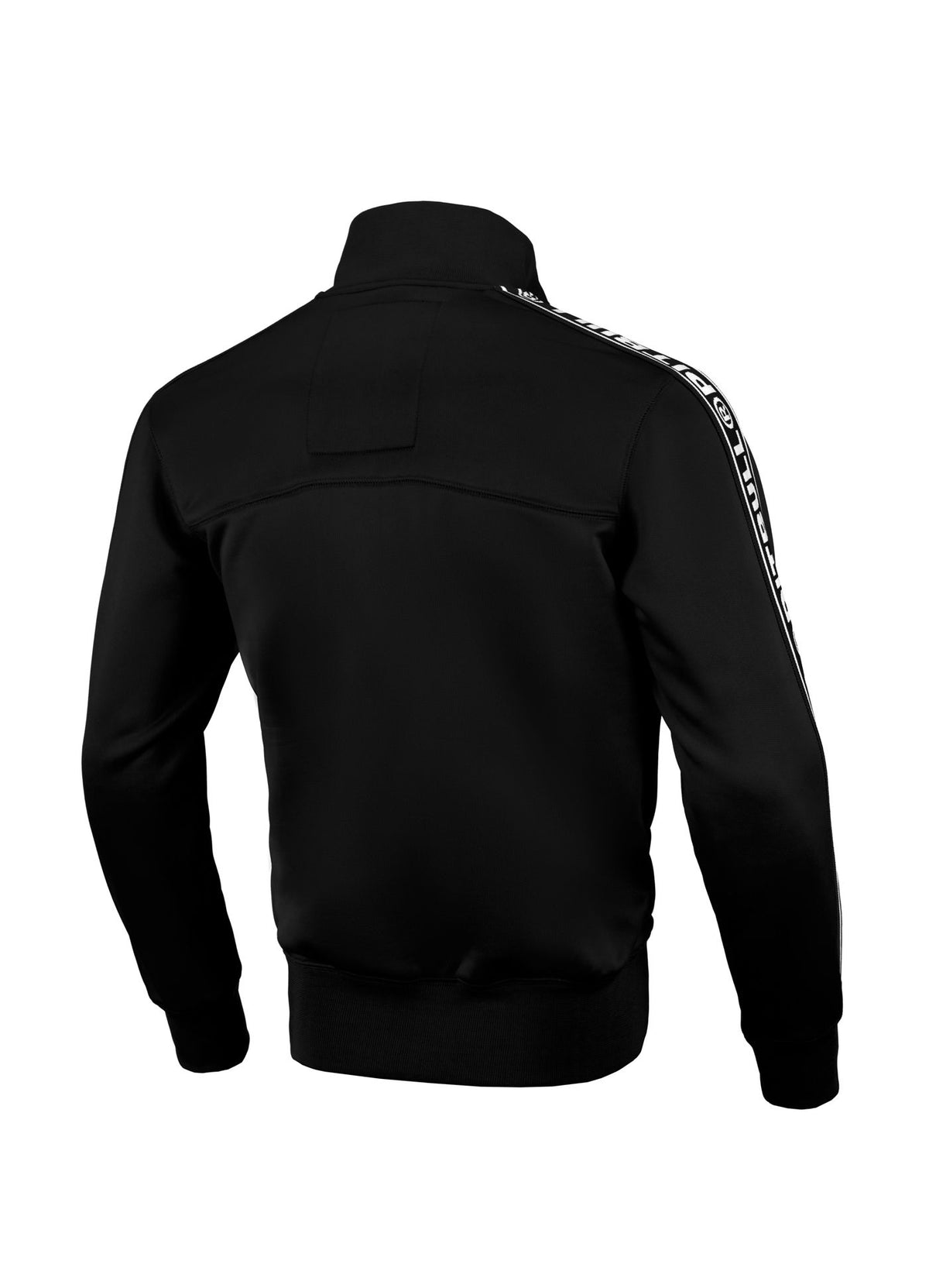 Men&#39;s Sweatjacket Oldschool Tape Logo - Black