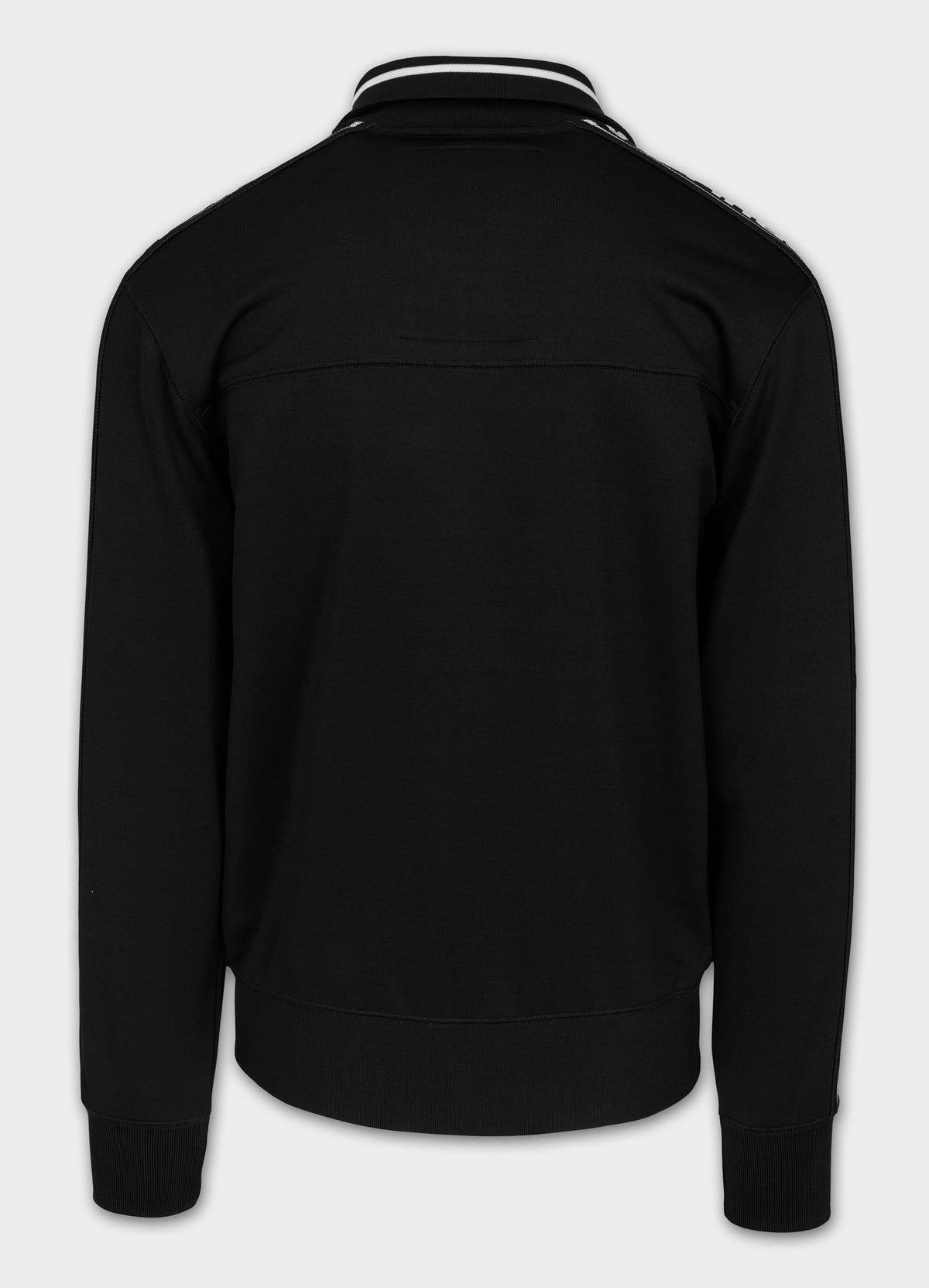 Men&#39;s Sweatjacket Oldschool Tape Logo - Black