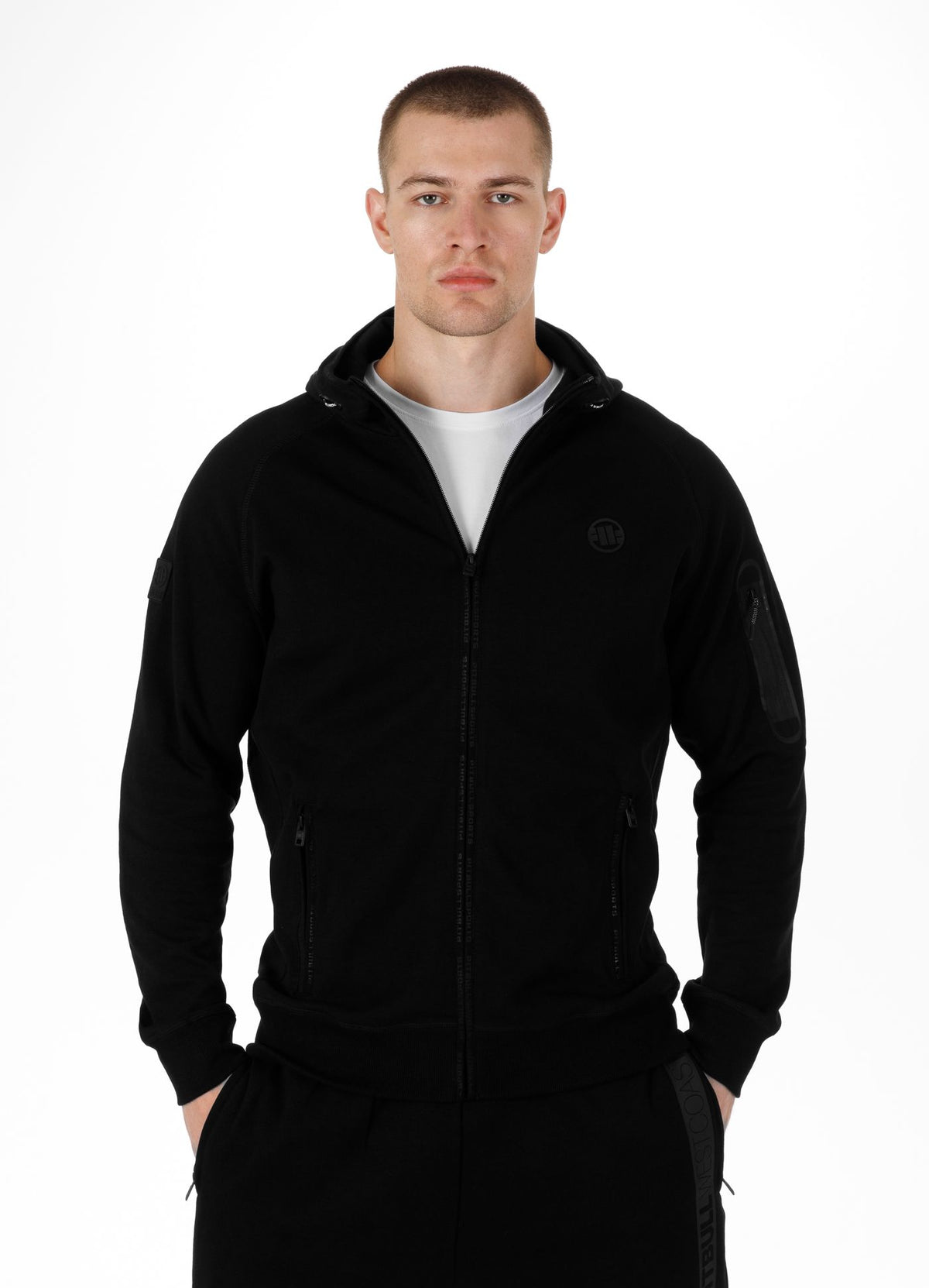 Men&#39;s Zip-up hoodie Beachfront