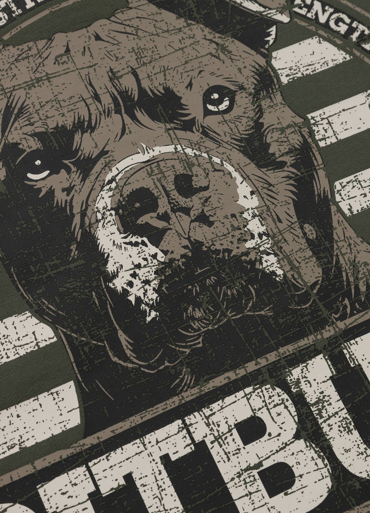 Men's Zip-up hoodie TROUBLEMAKER - Dark green