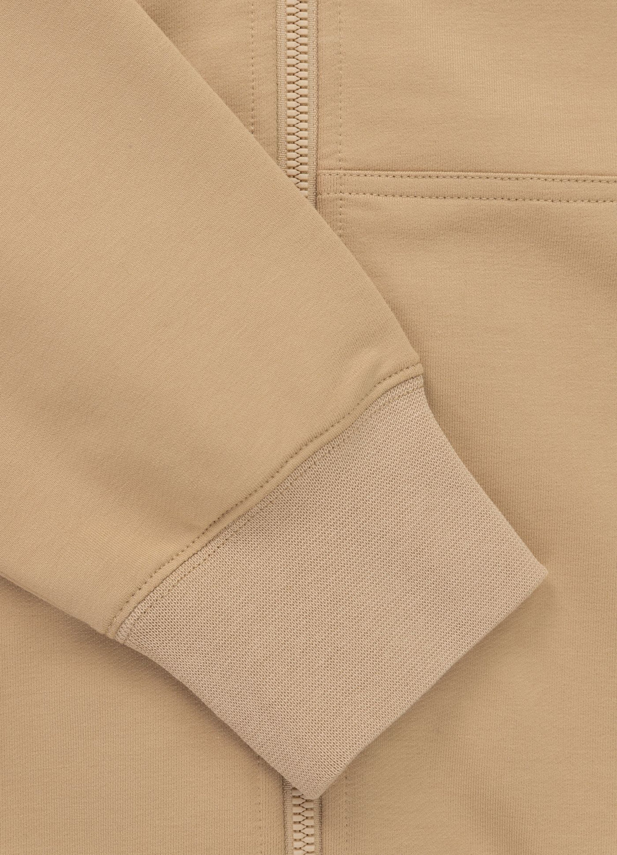 Men's Zip-up hoodie DOG SD - Light Sand