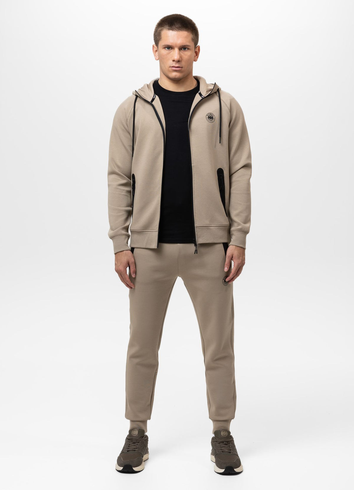 Zip-up hoodie DOGWOOD