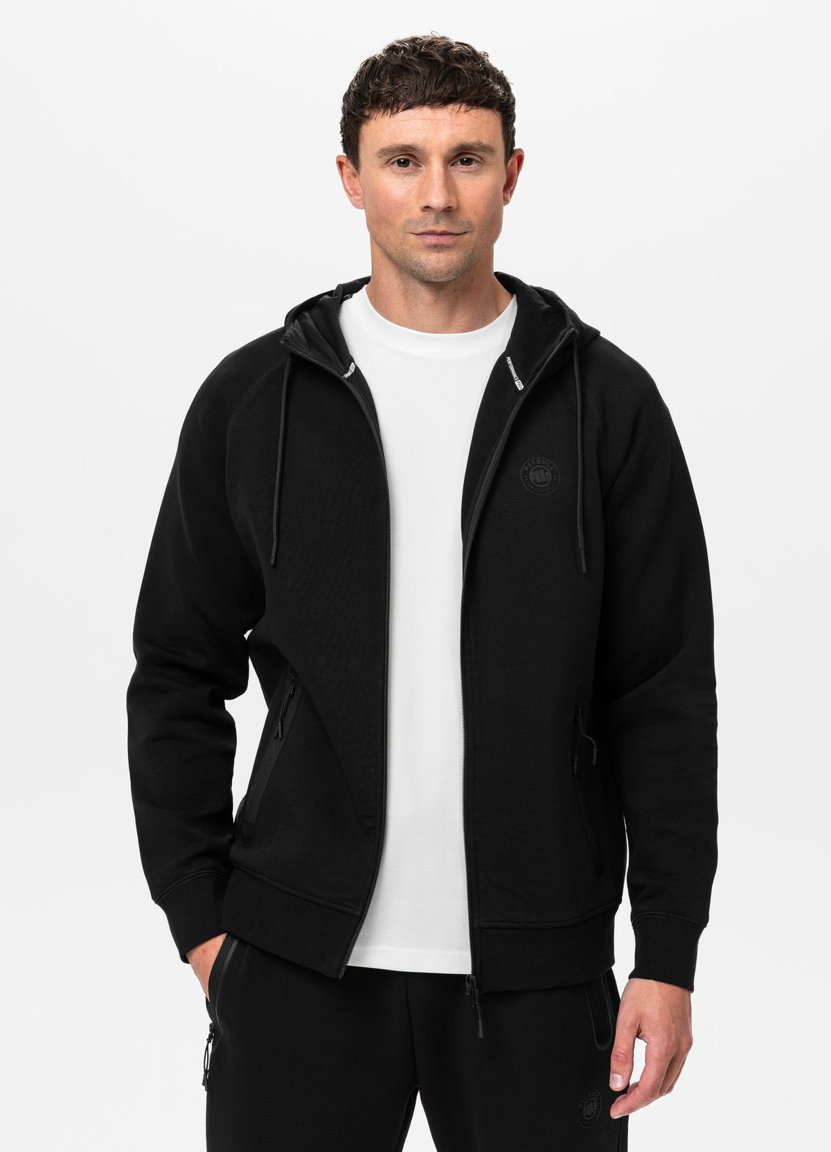 Zip-up hoodie DOGWOOD