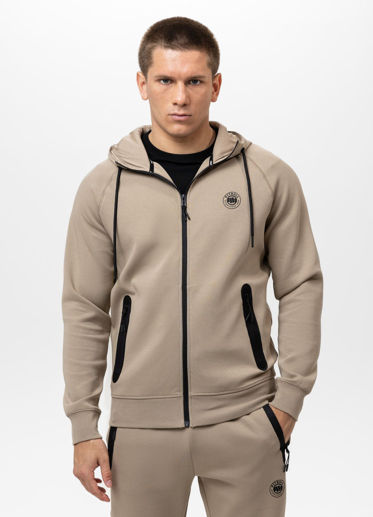 Zip-up hoodie DOGWOOD