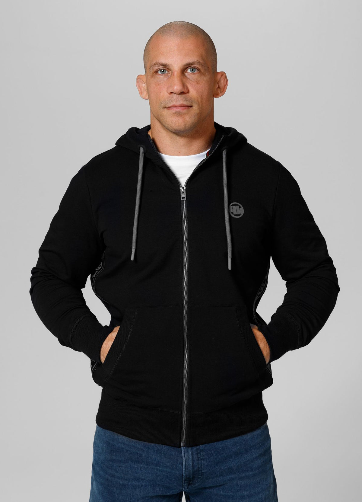 Men&#39;s Zip-up hoodie French Terry Lotus