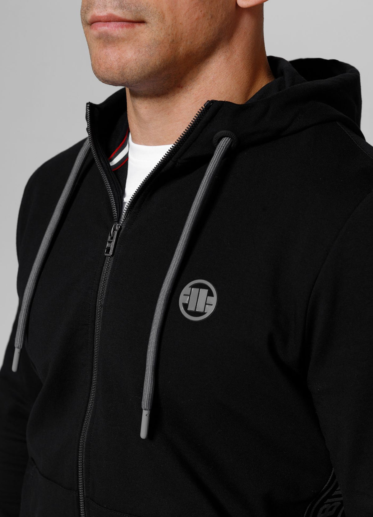 Men&#39;s Zip-up hoodie French Terry Lotus