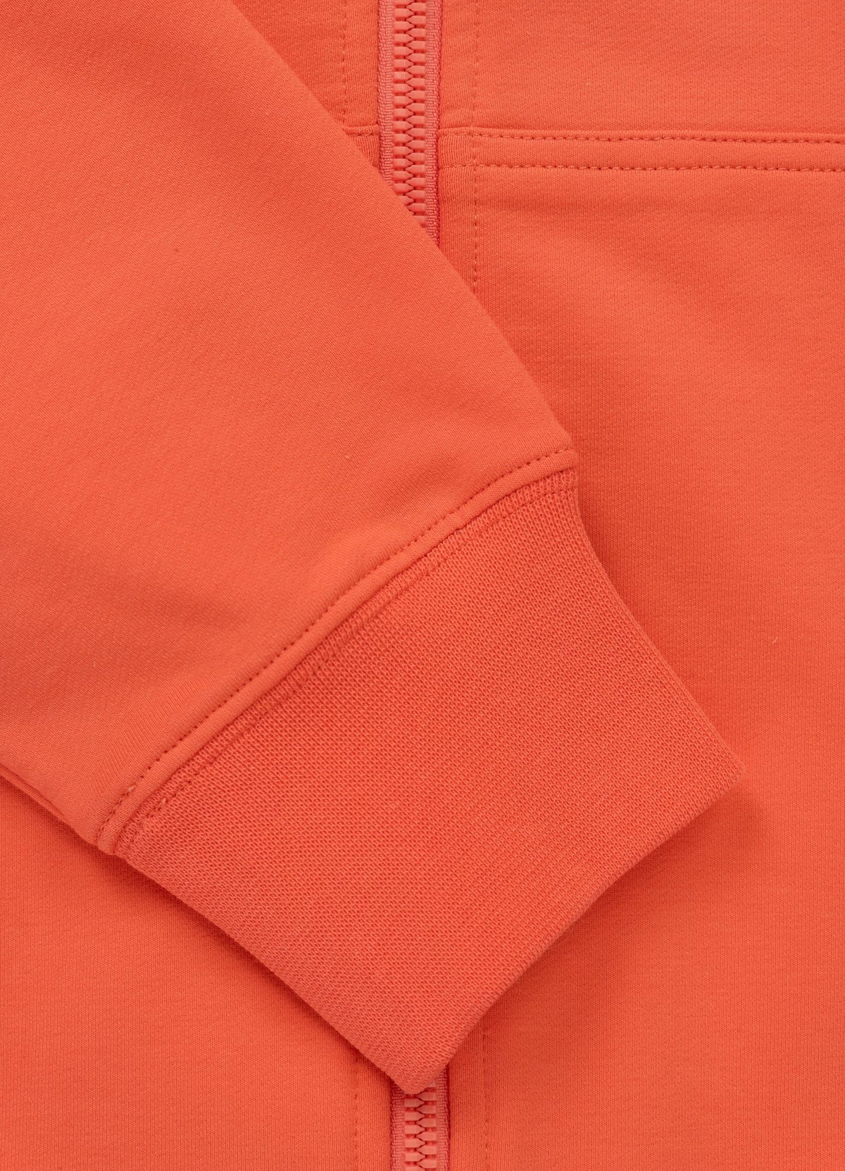 Men&#39;s Zip-up hoodie PLANET SURF - Salmon