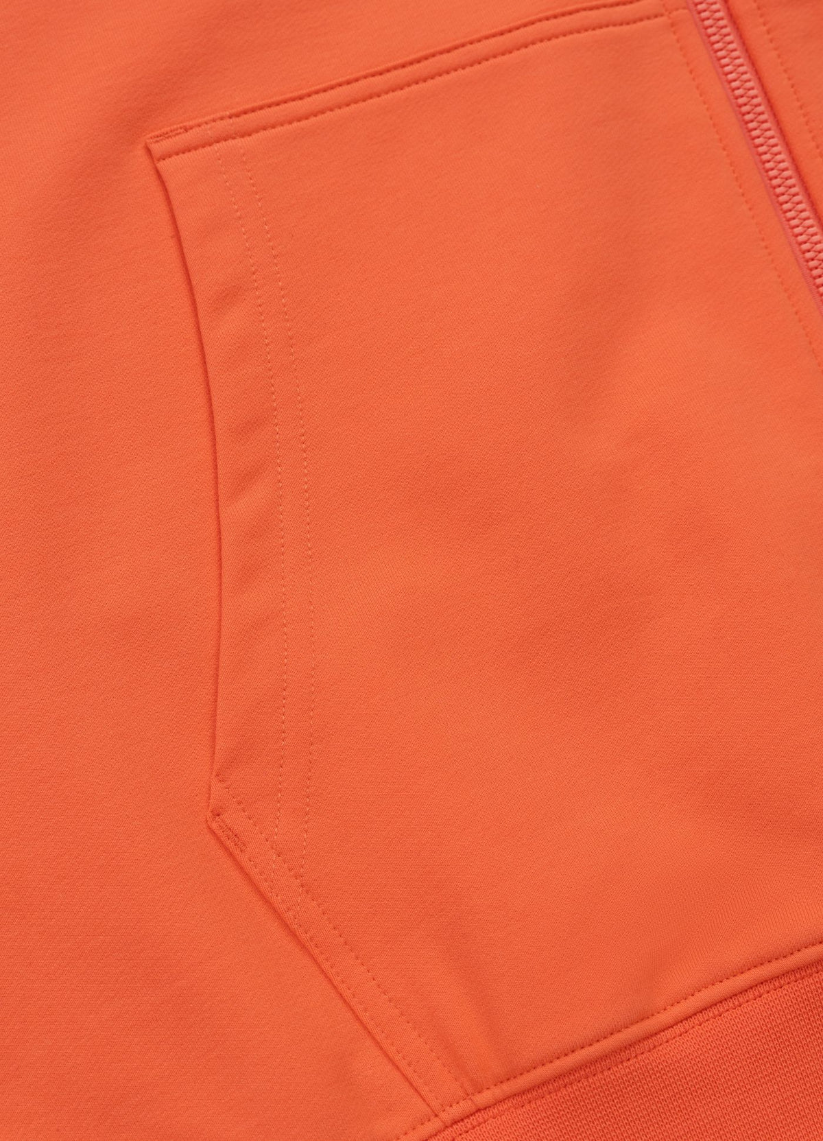 Men&#39;s Zip-up hoodie PLANET SURF - Salmon