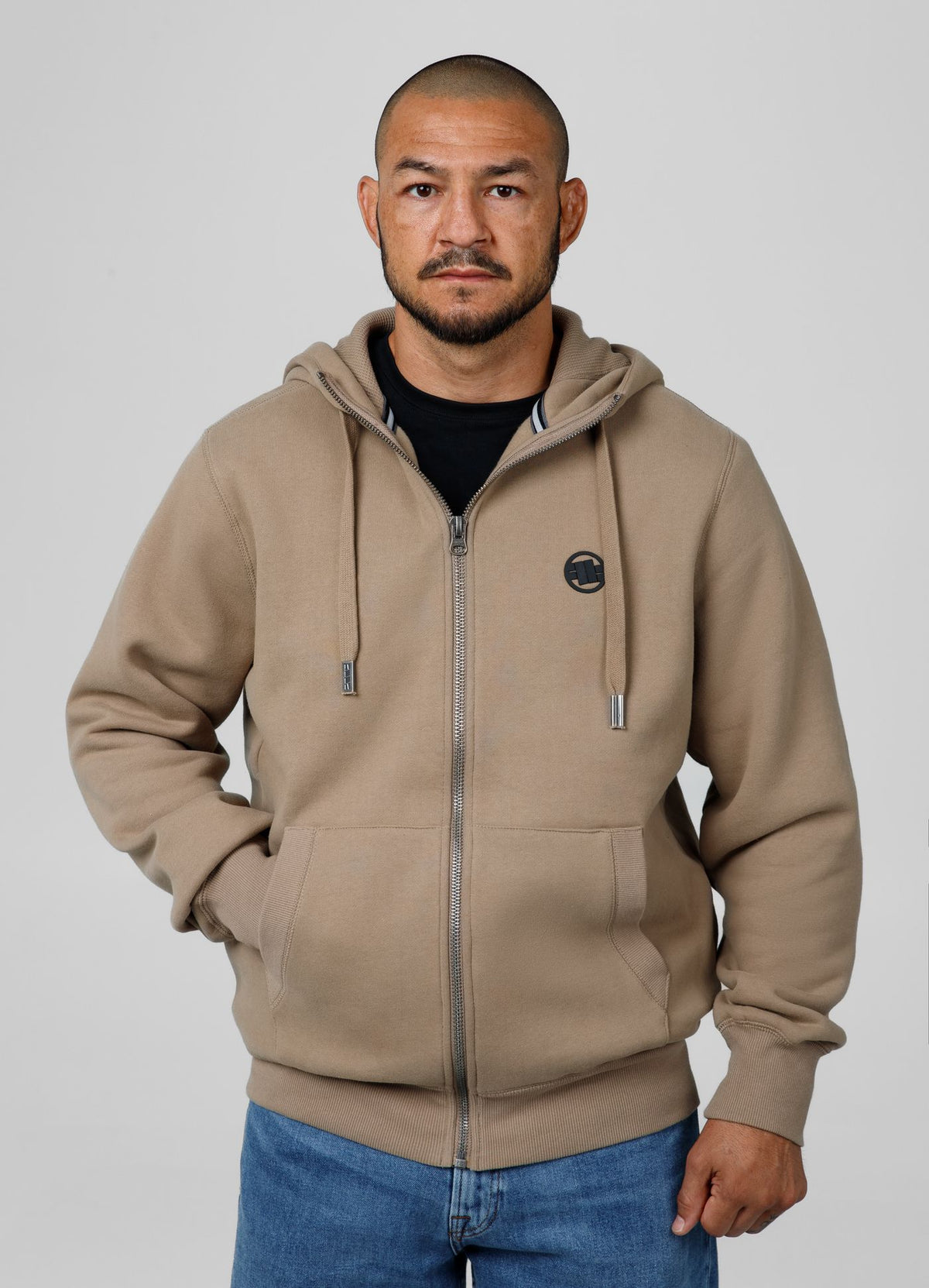 Men&#39;s Zip-up hoodie Small Logo