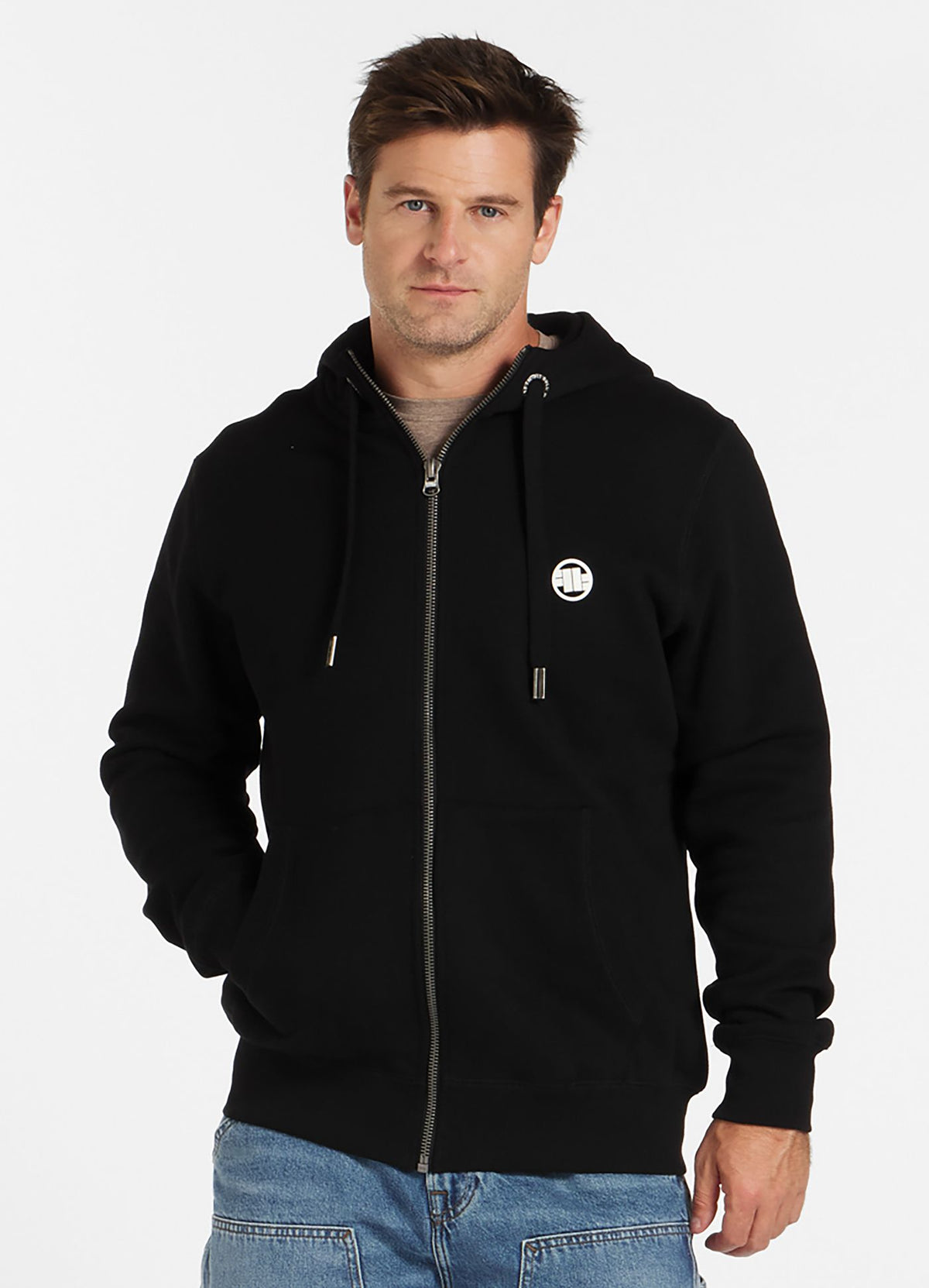 Men&#39;s Zip-up hoodie Small Logo