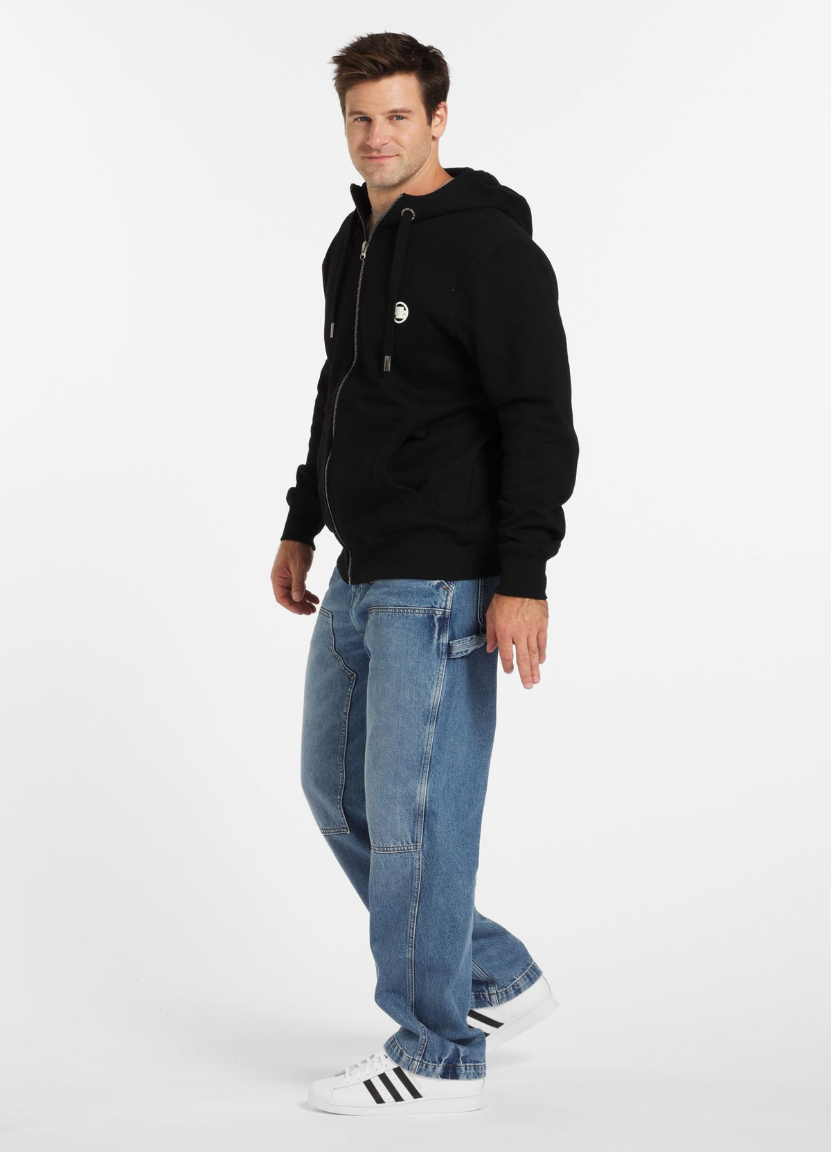 Men&#39;s Zip-up hoodie Small Logo