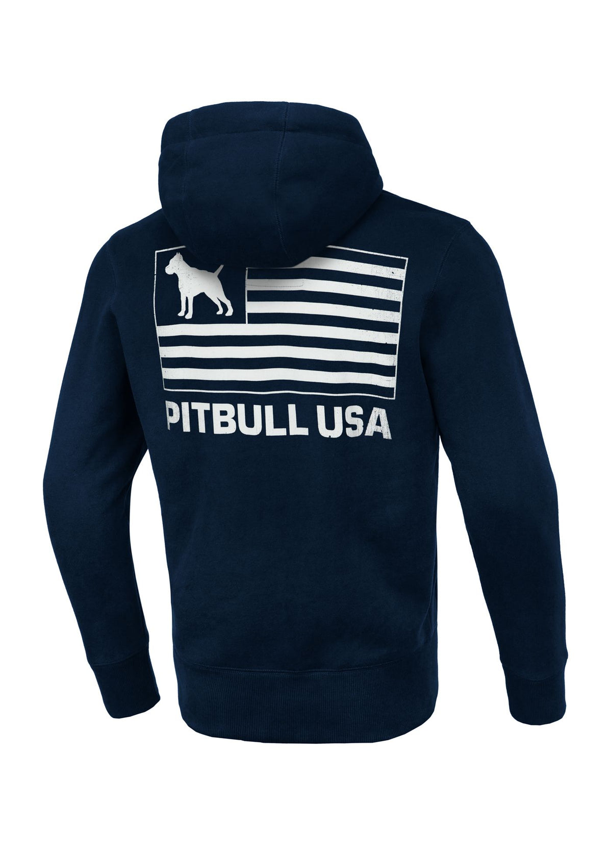 Men&#39;s Zip-up hoodie Terry Pitbull USA