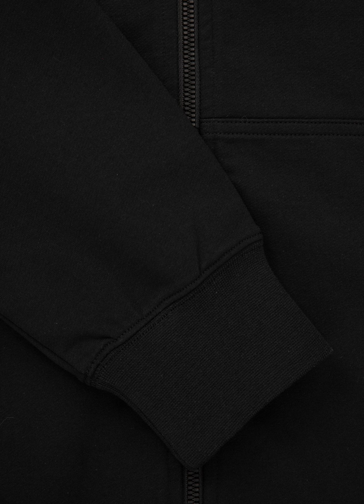 Men's Zip-up hoodie TROUBLEMAKER - Black