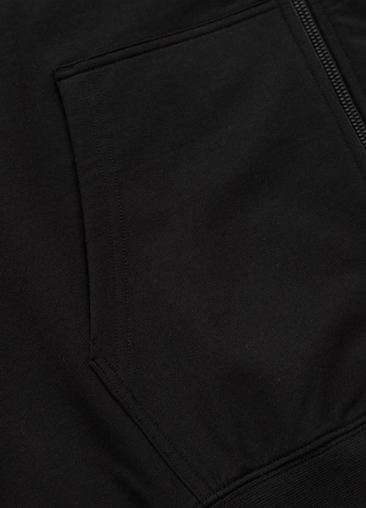 Men's Zip-up hoodie TROUBLEMAKER - Black