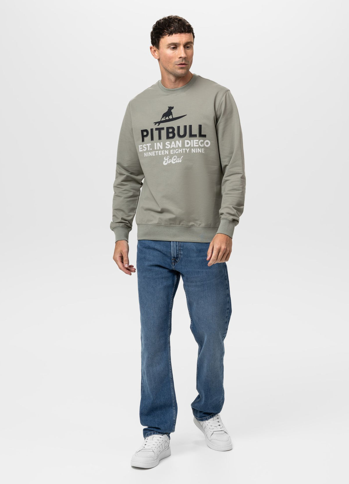 Men's Sweatshirt SURFING DOG