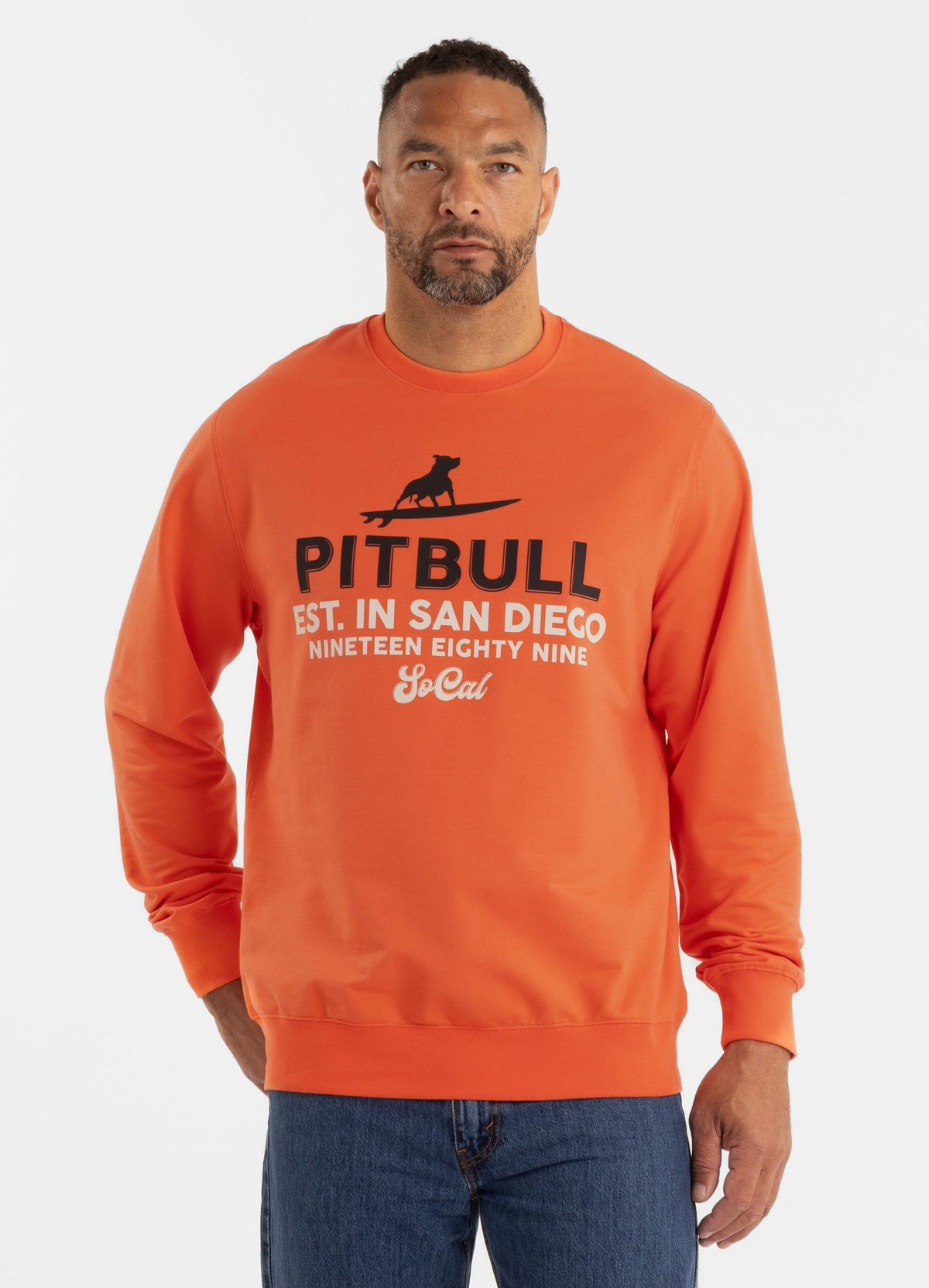 Men's Sweatshirt SURFING DOG