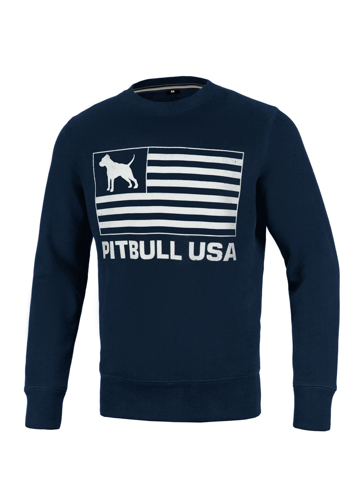 Men&#39;s Sweatshirt Terry Pitbull USA