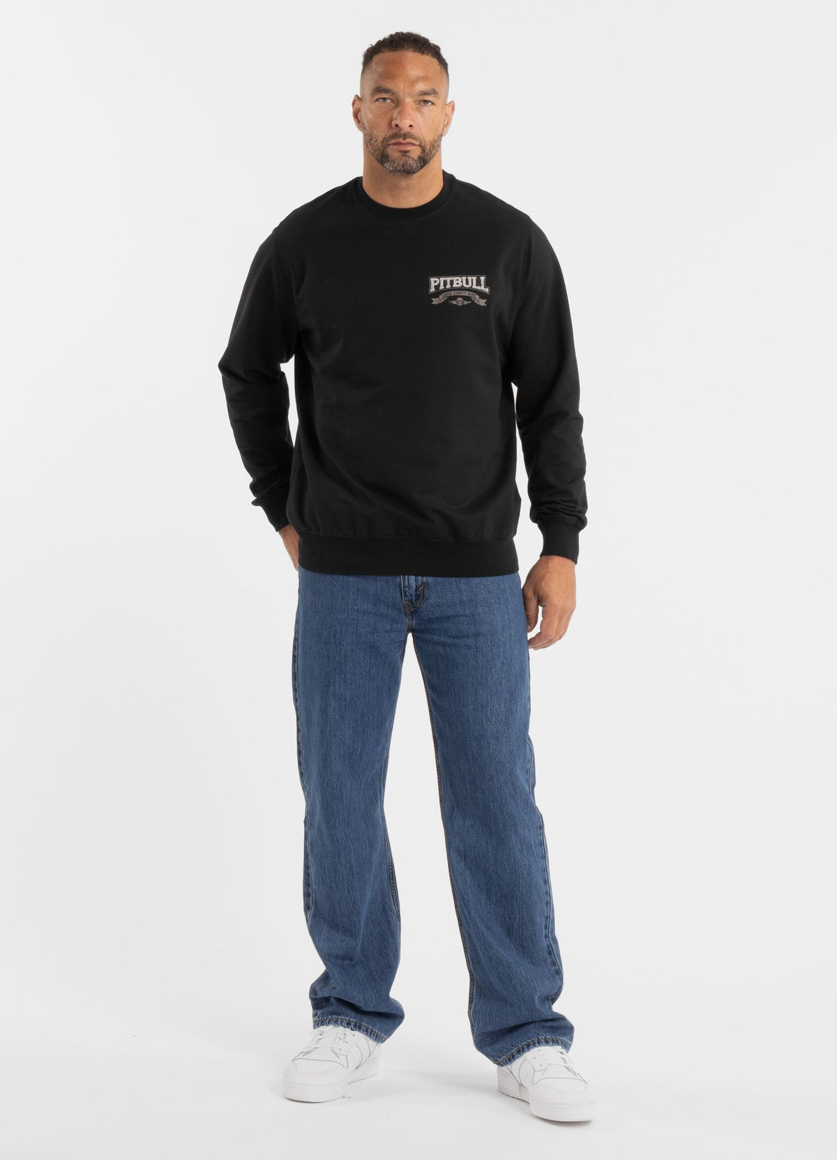 Men's Sweatshirt TROUBLEMAKER - Black