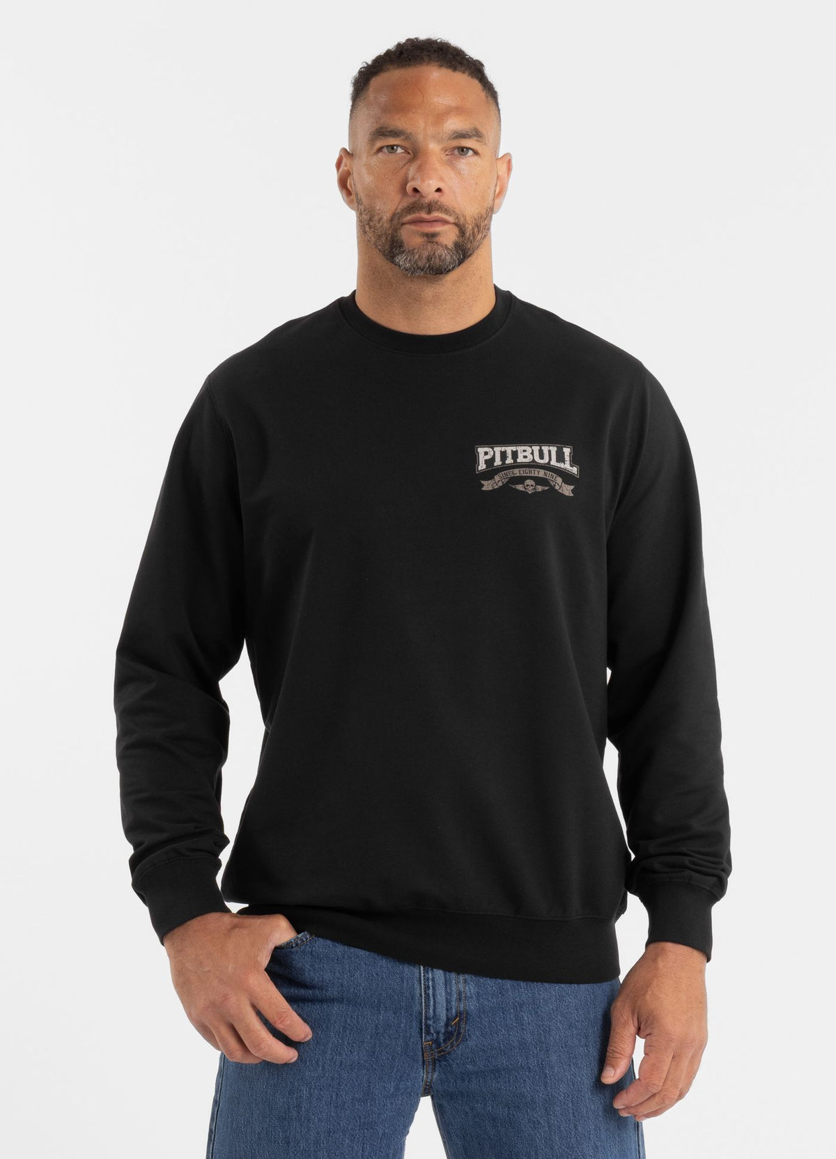 Men's Sweatshirt TROUBLEMAKER - Black