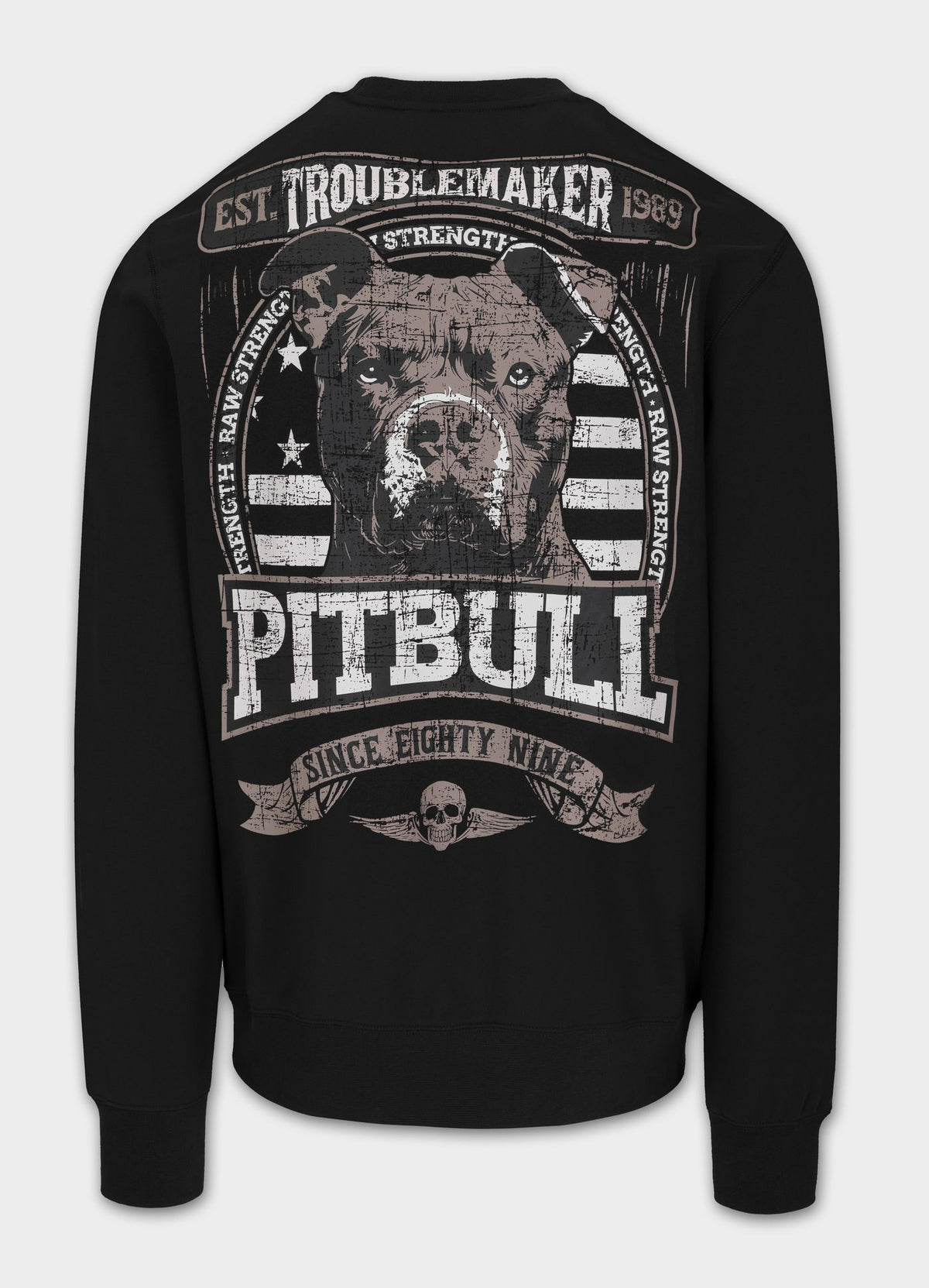 Men's Sweatshirt TROUBLEMAKER - Black