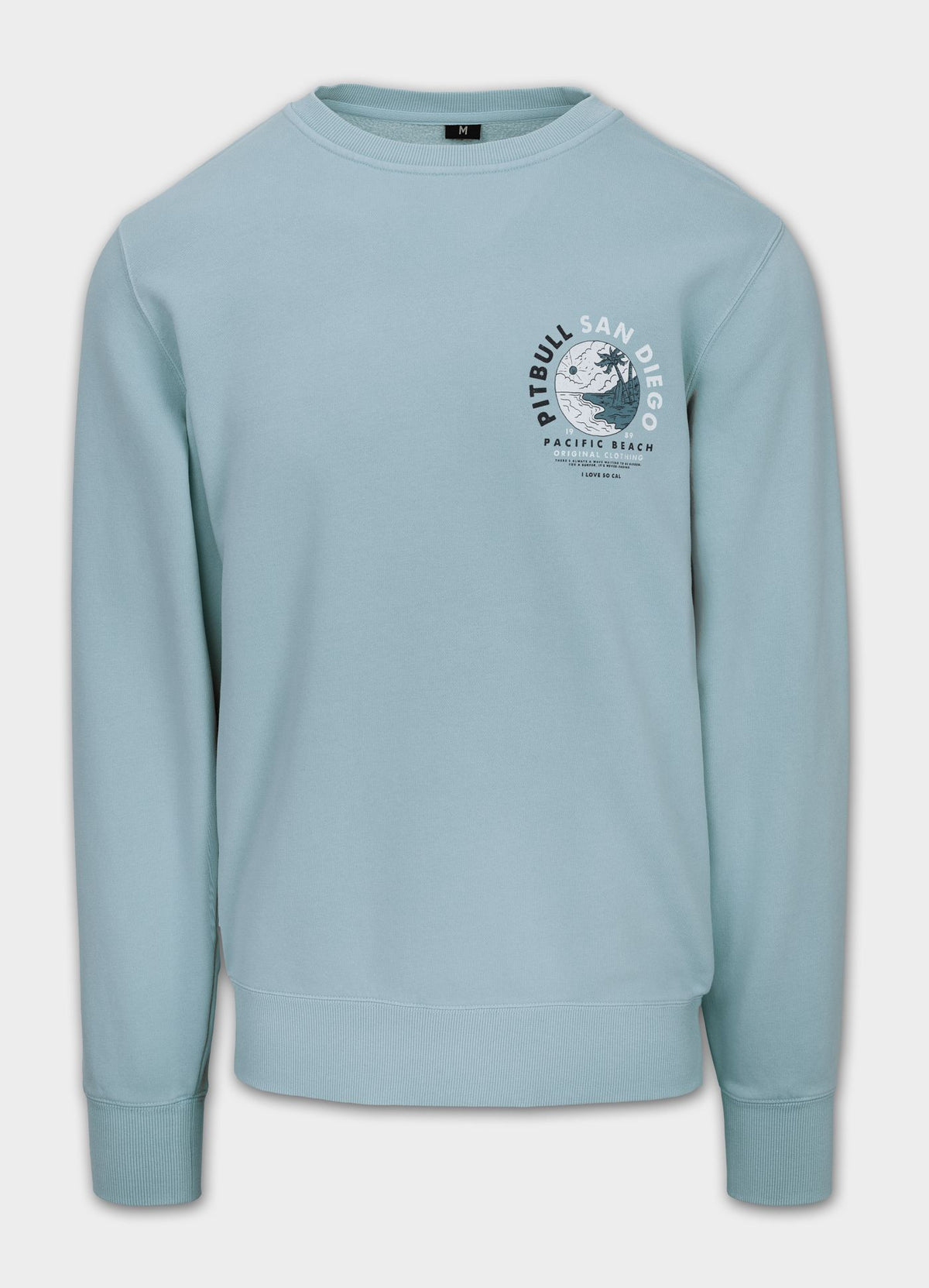 Men&#39;s Sweatshirt PLANET SURF - Light blue