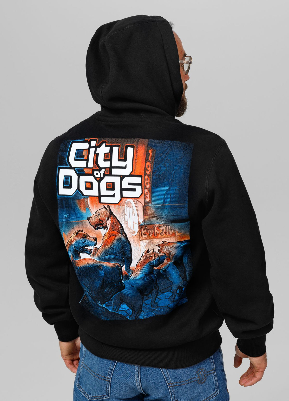 Men&#39;s Hoodie City Of Dogs