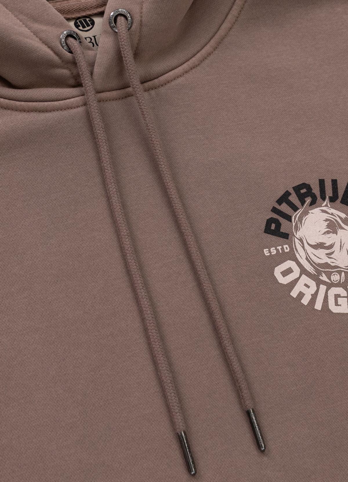 Men's Hoodie Washed DOG SD - Burgundy