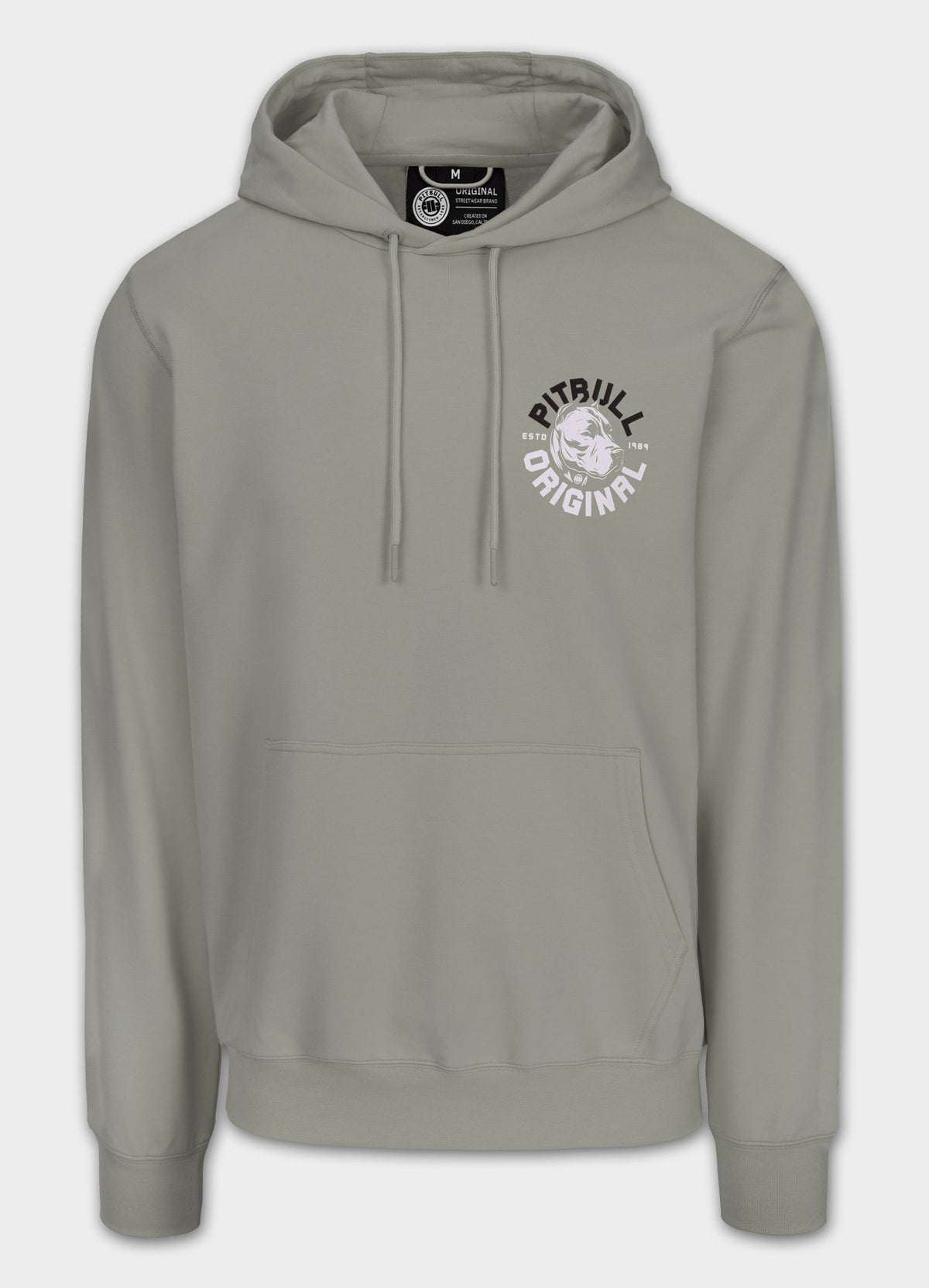 Men's Hoodie DOG SD - Dusty Salvia