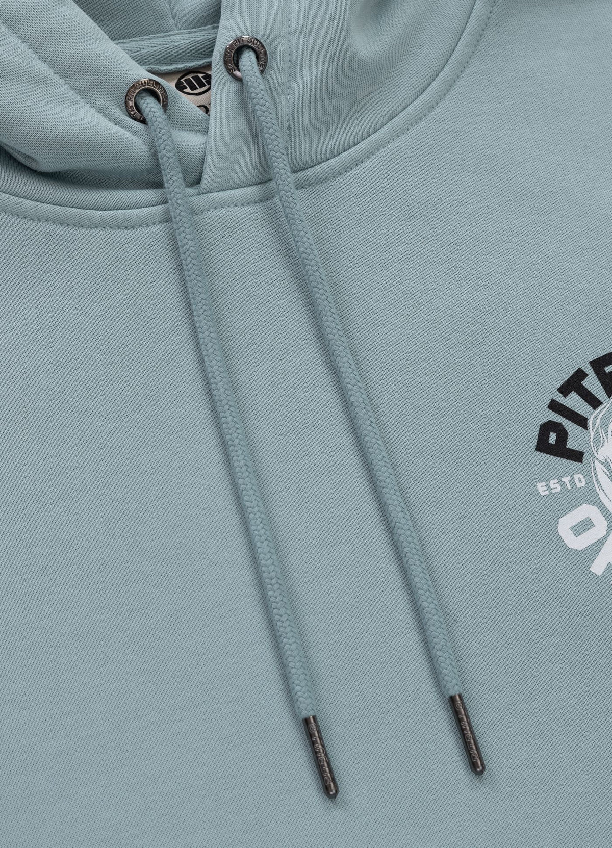 Men's Hoodie Washed DOG SD - Light blue