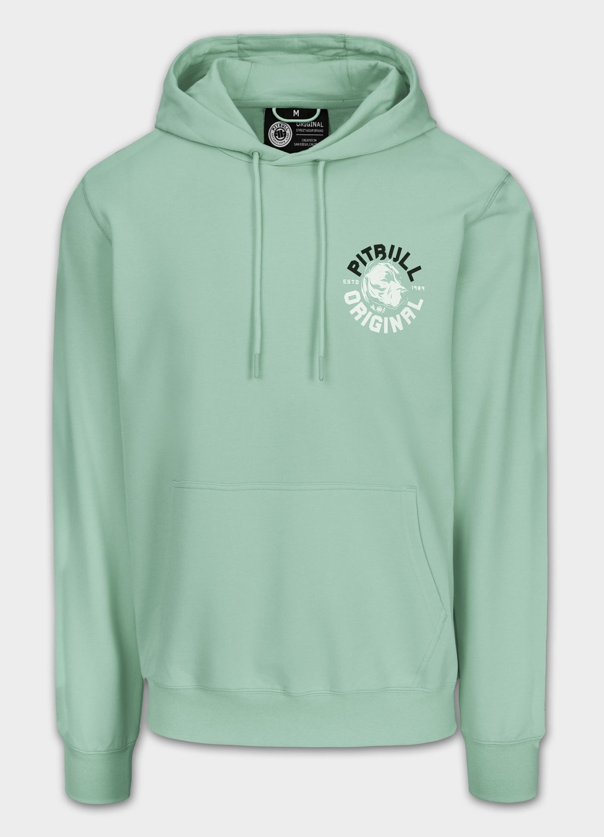 Men's Hoodie DOG SD - Mint