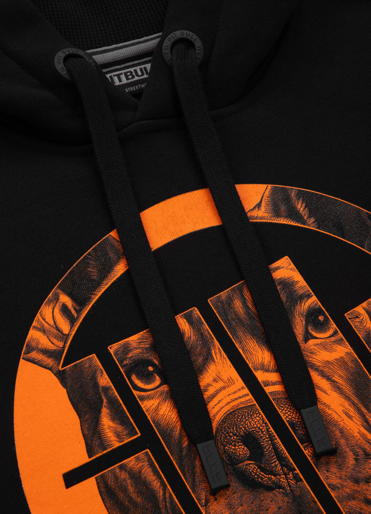 Men&#39;s Hoodie Orange Dog 24