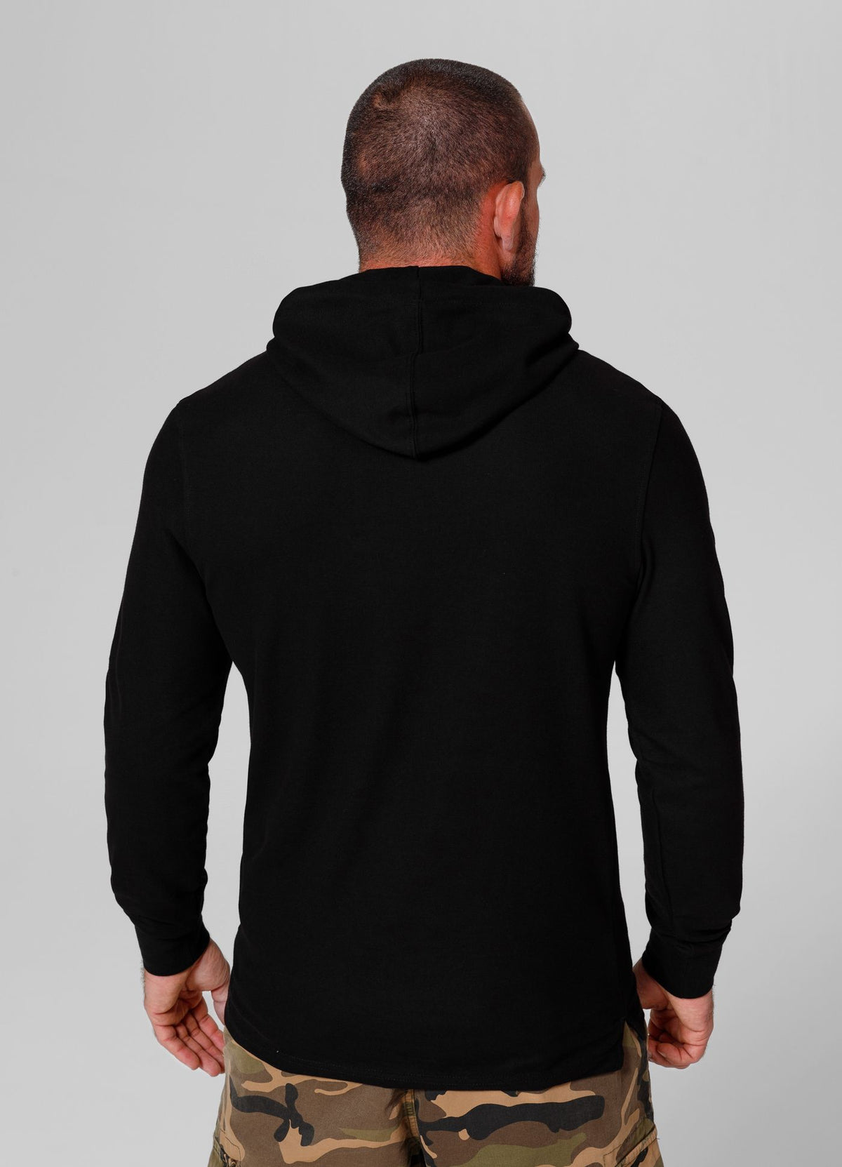 Men&#39;s Hoodie Pique Rockey - Black