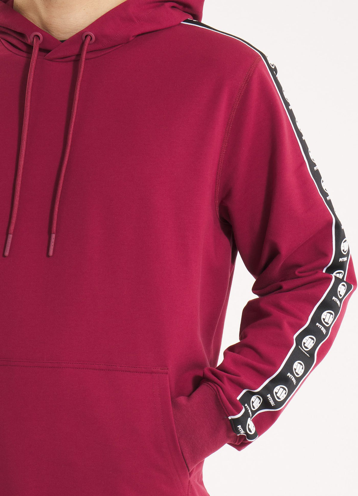Men's Hoodie TAPE NUGGET - Burgundy