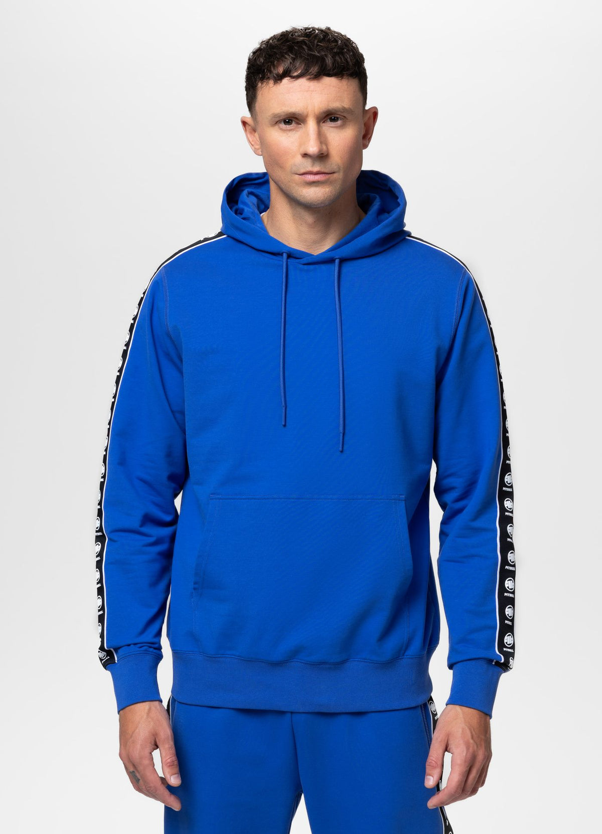 Men's Hoodie TAPE NUGGET - Electric blue