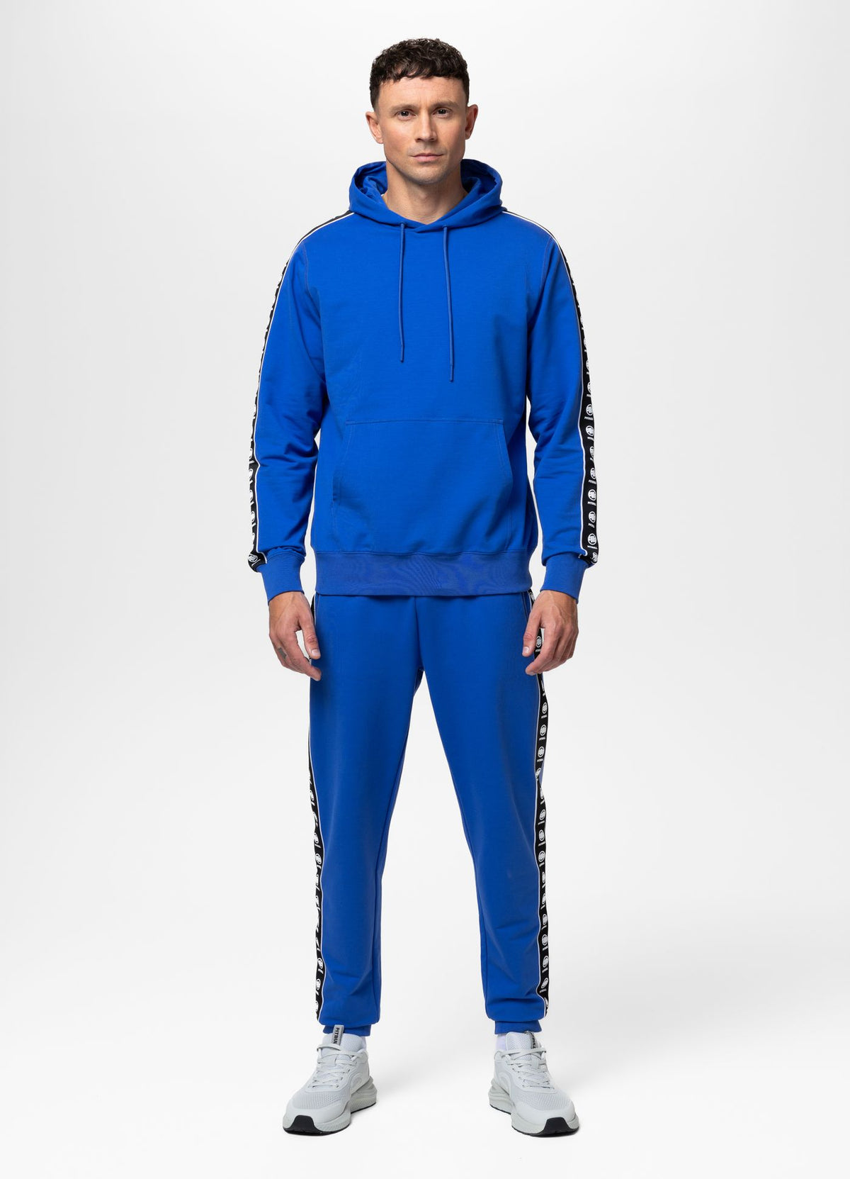 Men's Hoodie TAPE NUGGET - Electric blue