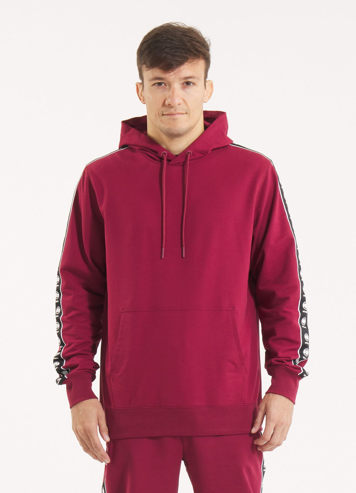 Men's Hoodie TAPE NUGGET - Burgundy