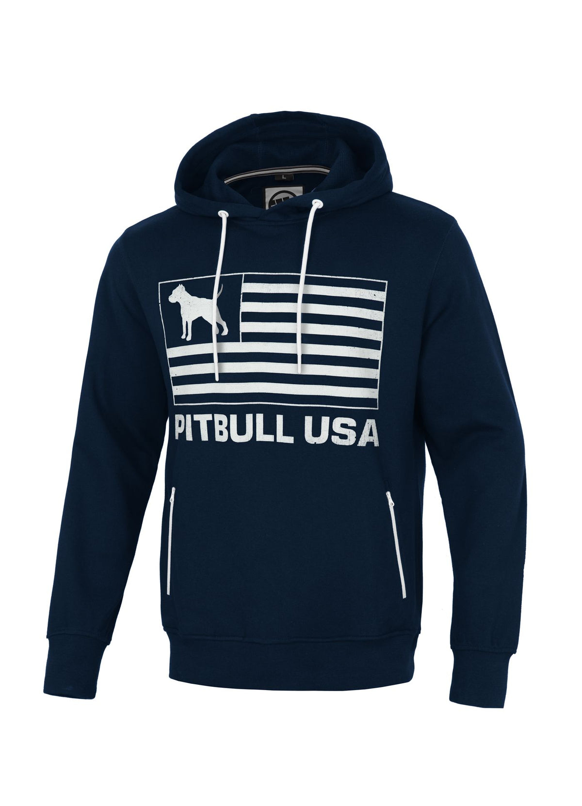 Men&#39;s Hoodie Terry Pitbull USA