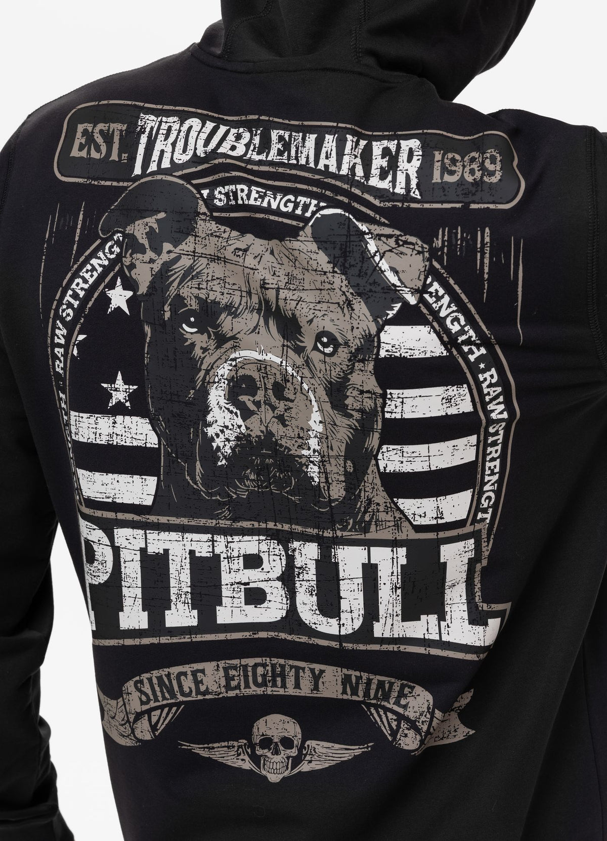 Men's Hoodie TROUBLEMAKER - Black