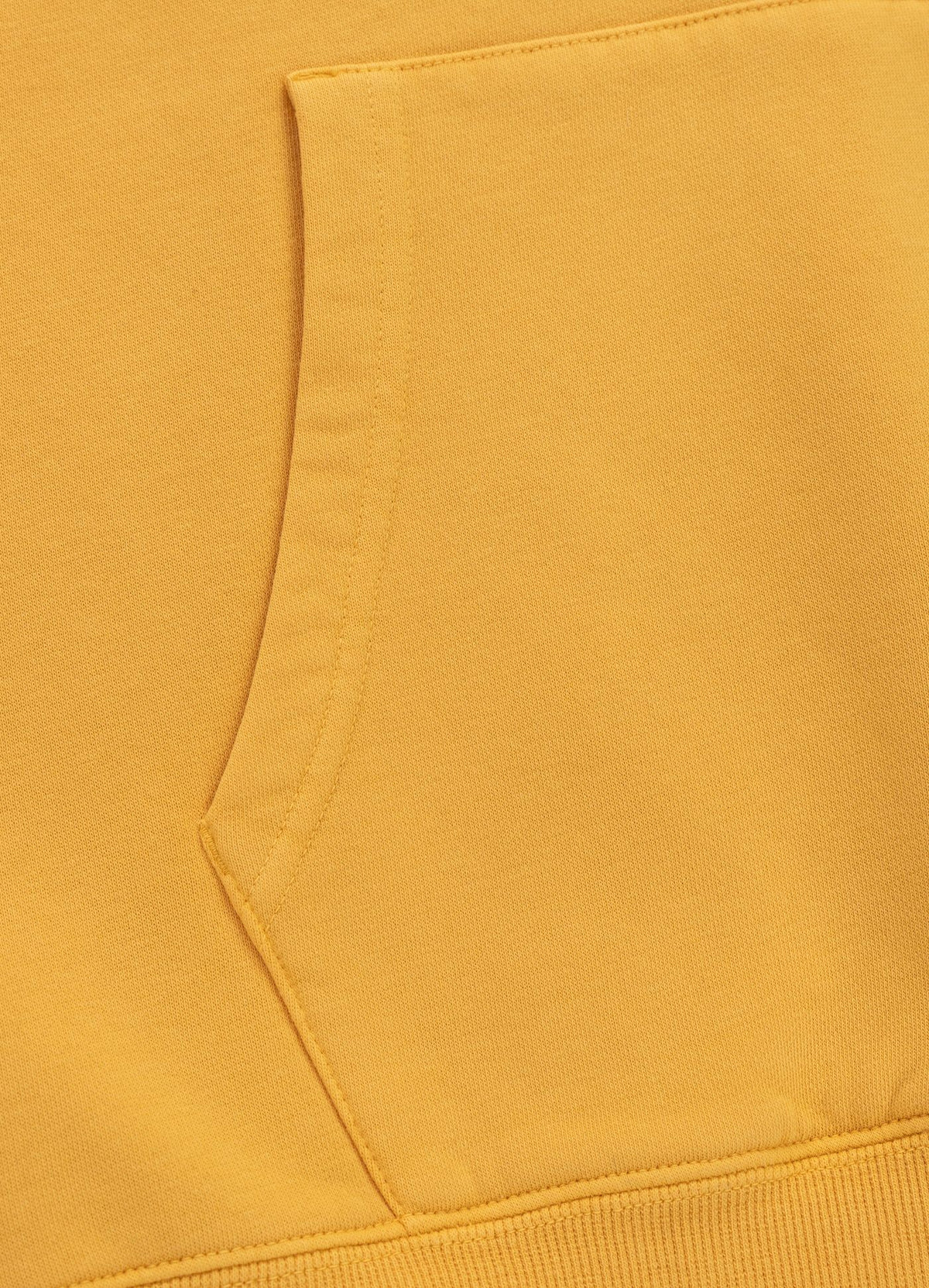 Men's Hoodie Washed CALIFORNIA FLAG - Washed yellow