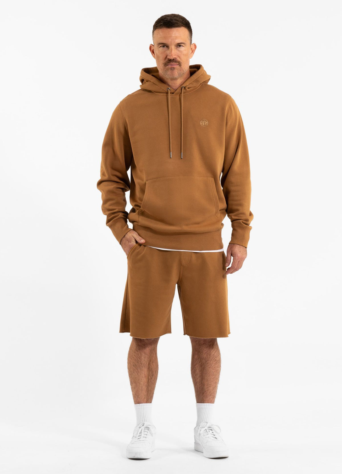 Men's Hoodie Washed Lancaster II - Honey yellow