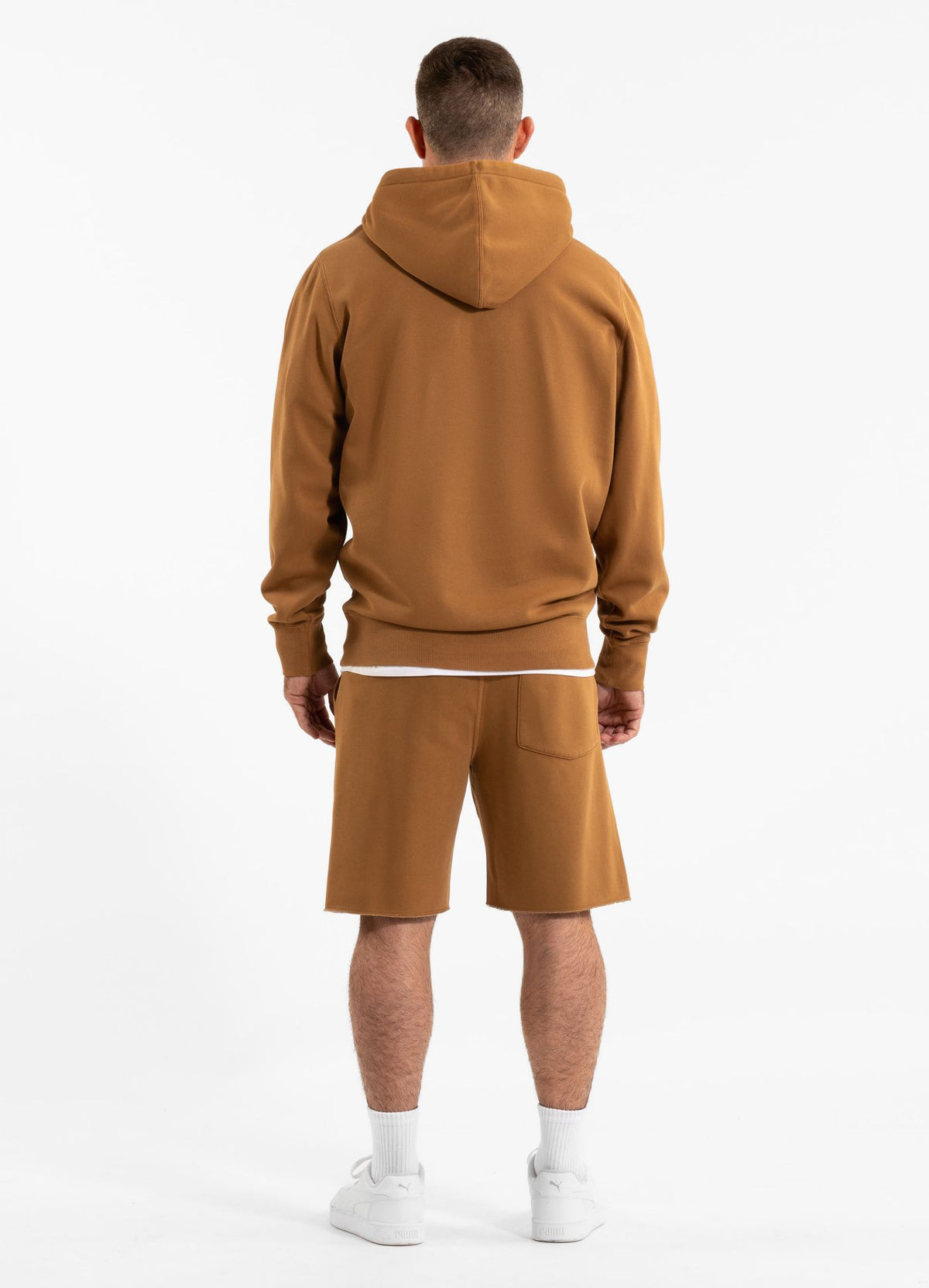 Men's Hoodie Washed Lancaster II - Honey yellow