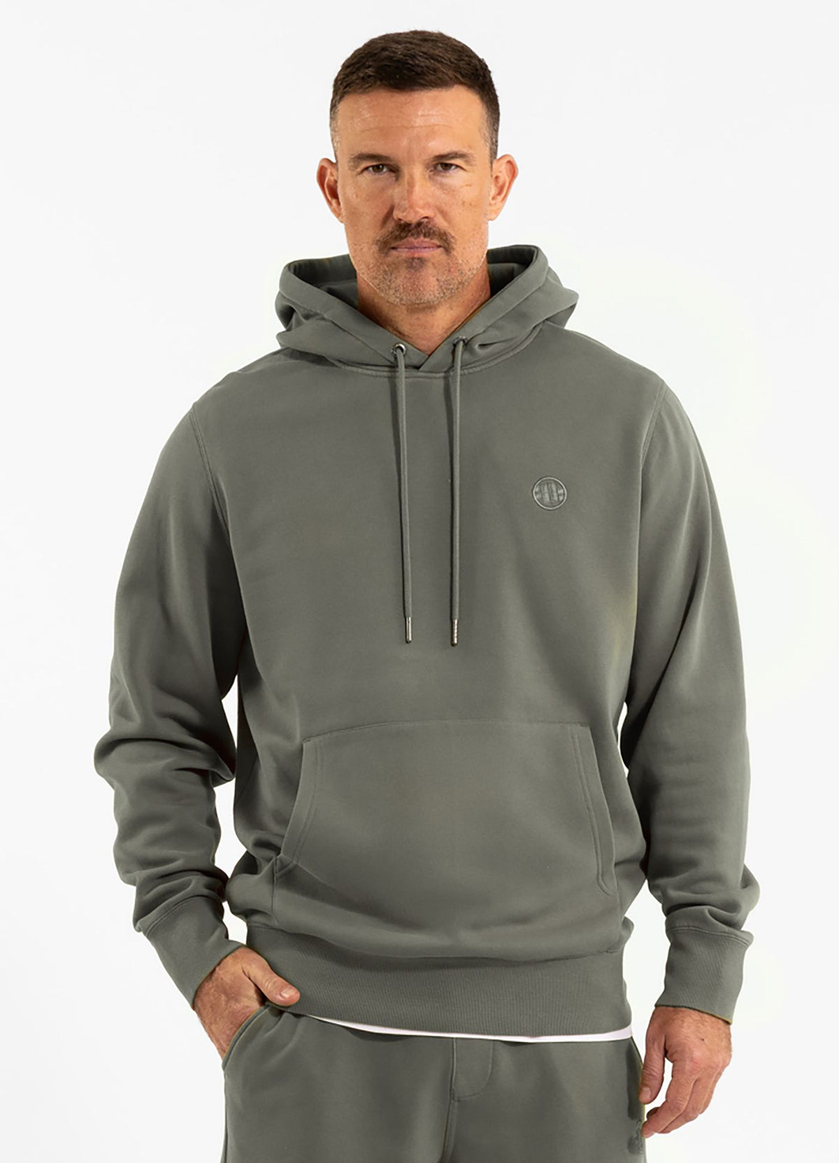 Men's Hoodie Washed Lancaster II - Gray Harbour