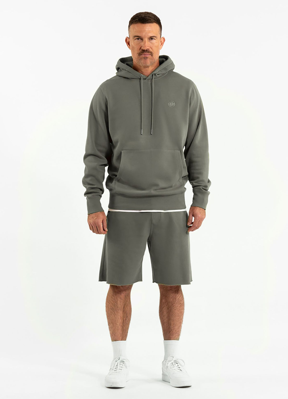 Men's Hoodie Washed Lancaster II - Gray Harbour