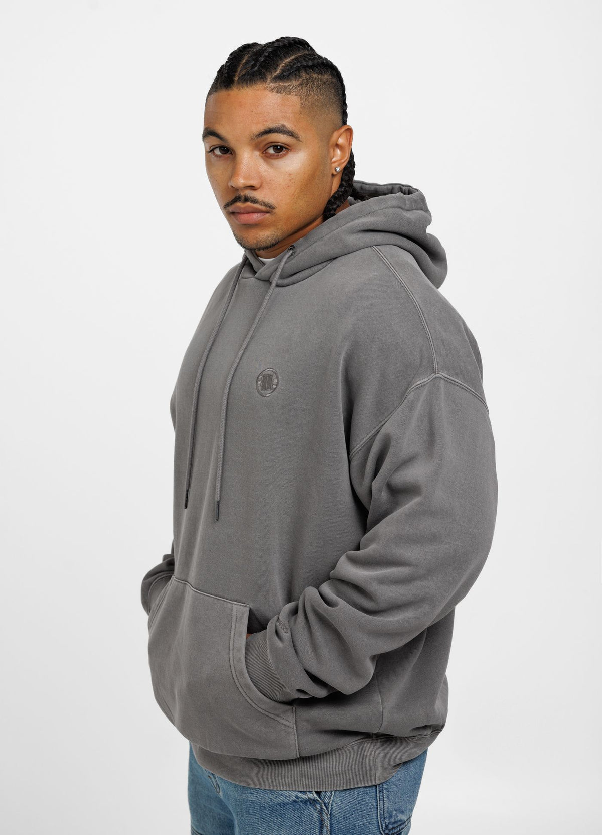 Men&#39;s Hoodie Washed Lancaster