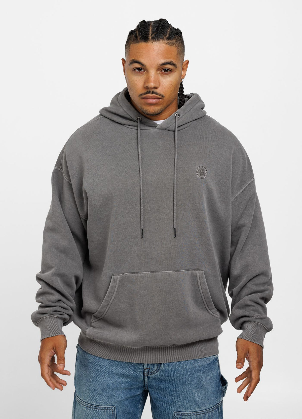 Men&#39;s Hoodie Washed Lancaster