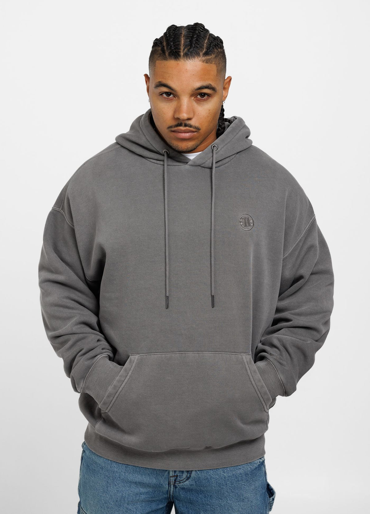 Men&#39;s Hoodie Washed Lancaster