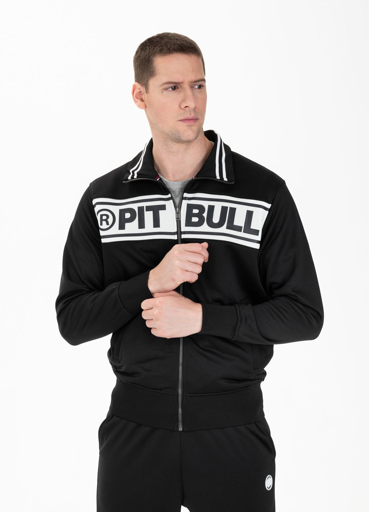 Full Zip Track Jacket Oldschool Chest Logo