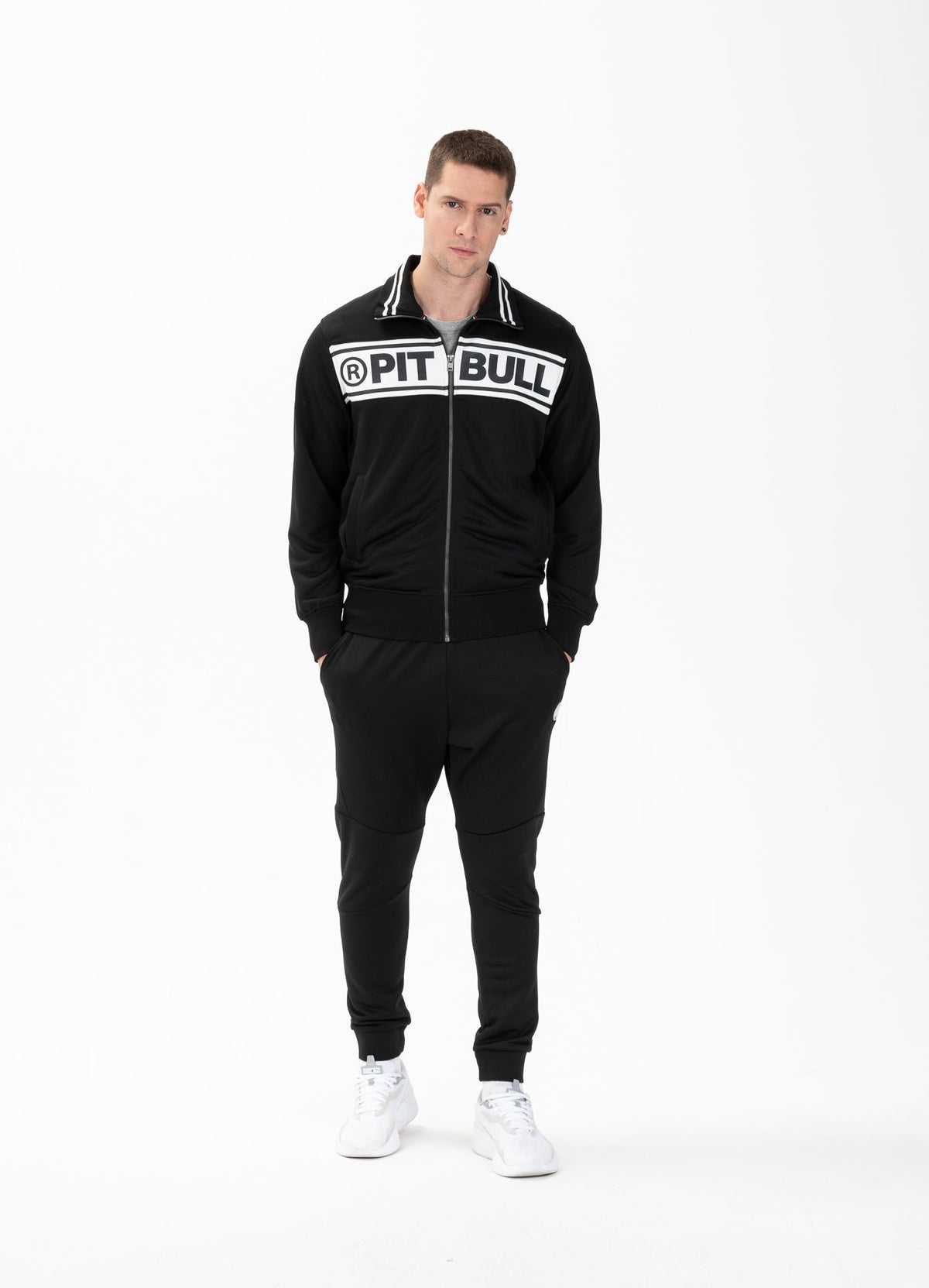 Full Zip Track Jacket Oldschool Chest Logo